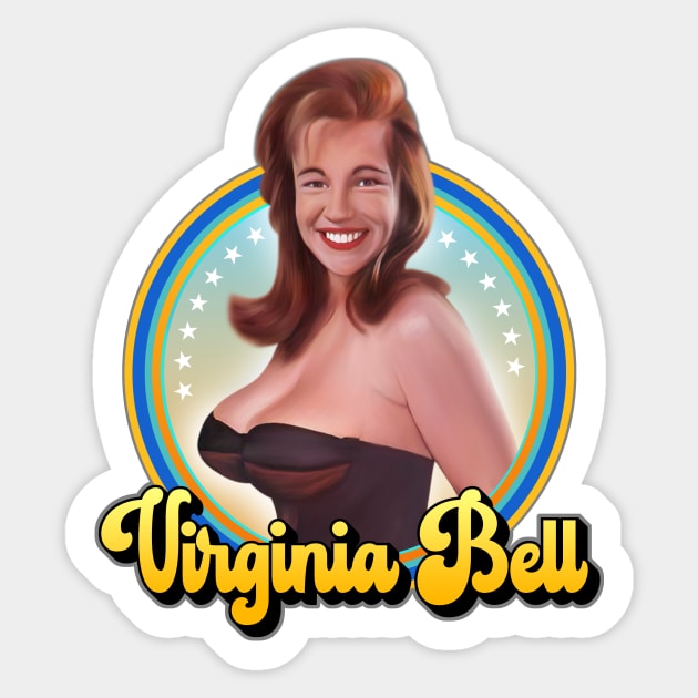 Virginia Bell Sticker by Trazzo